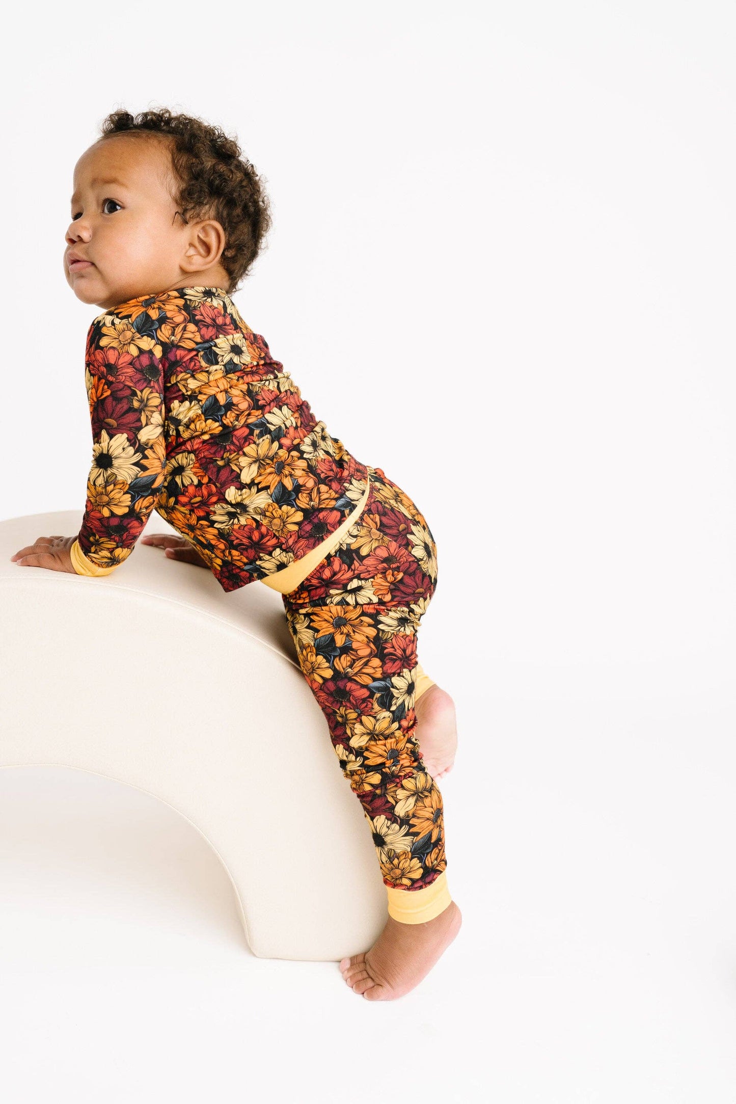 Rustic Floral Bamboo Set