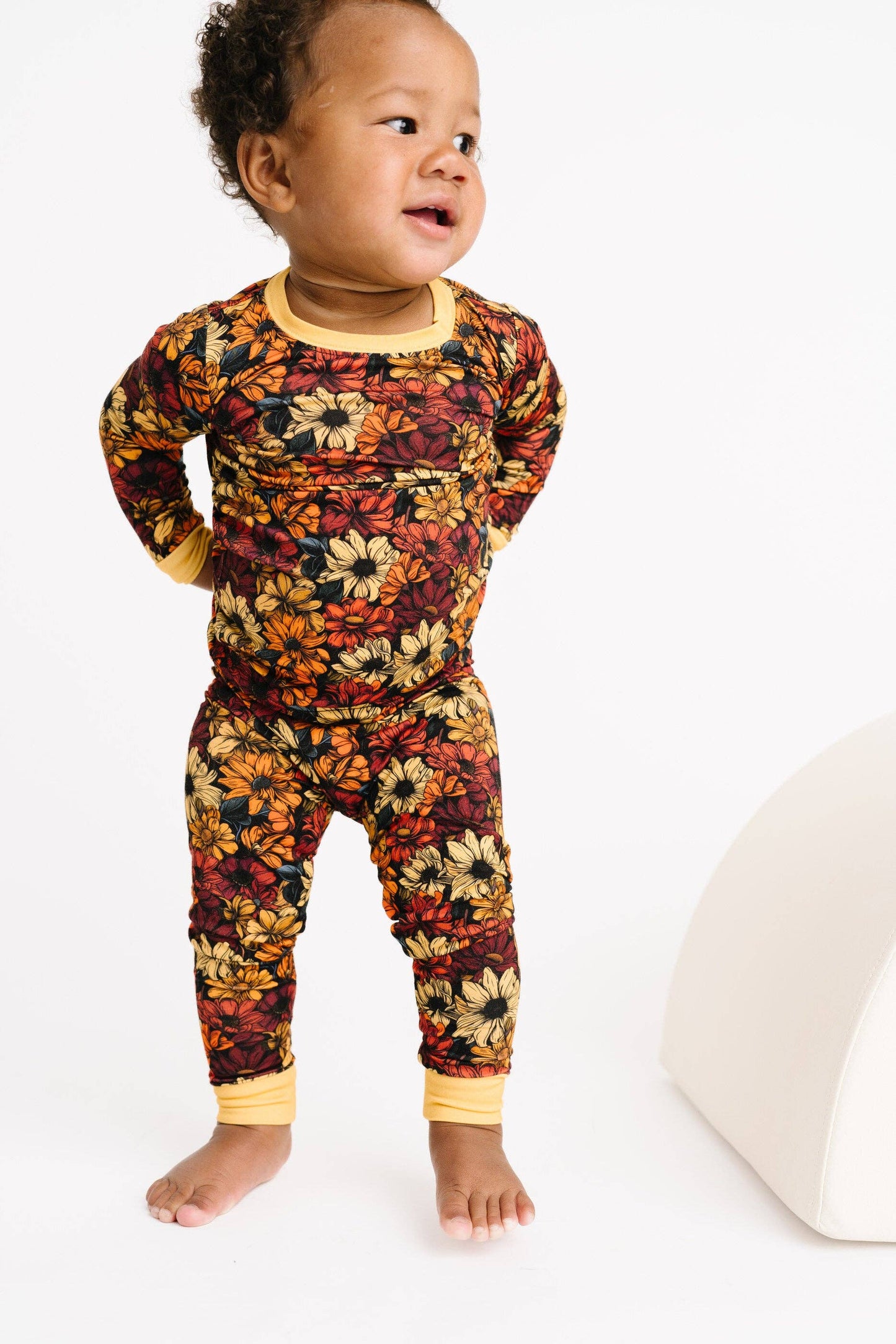 Rustic Floral Bamboo Set