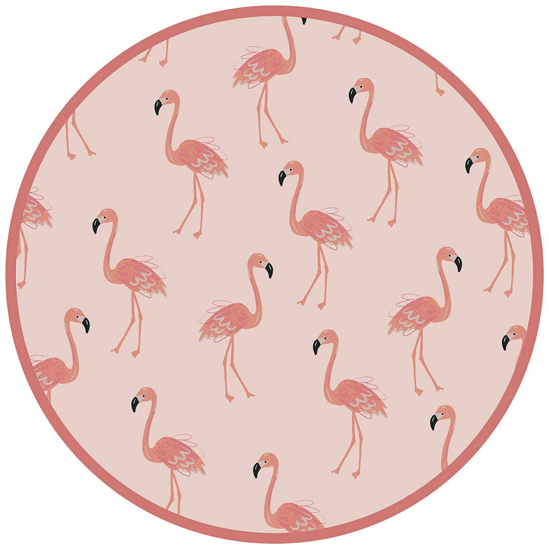 Fancy Flamingos Short Sleeve Pajama Set