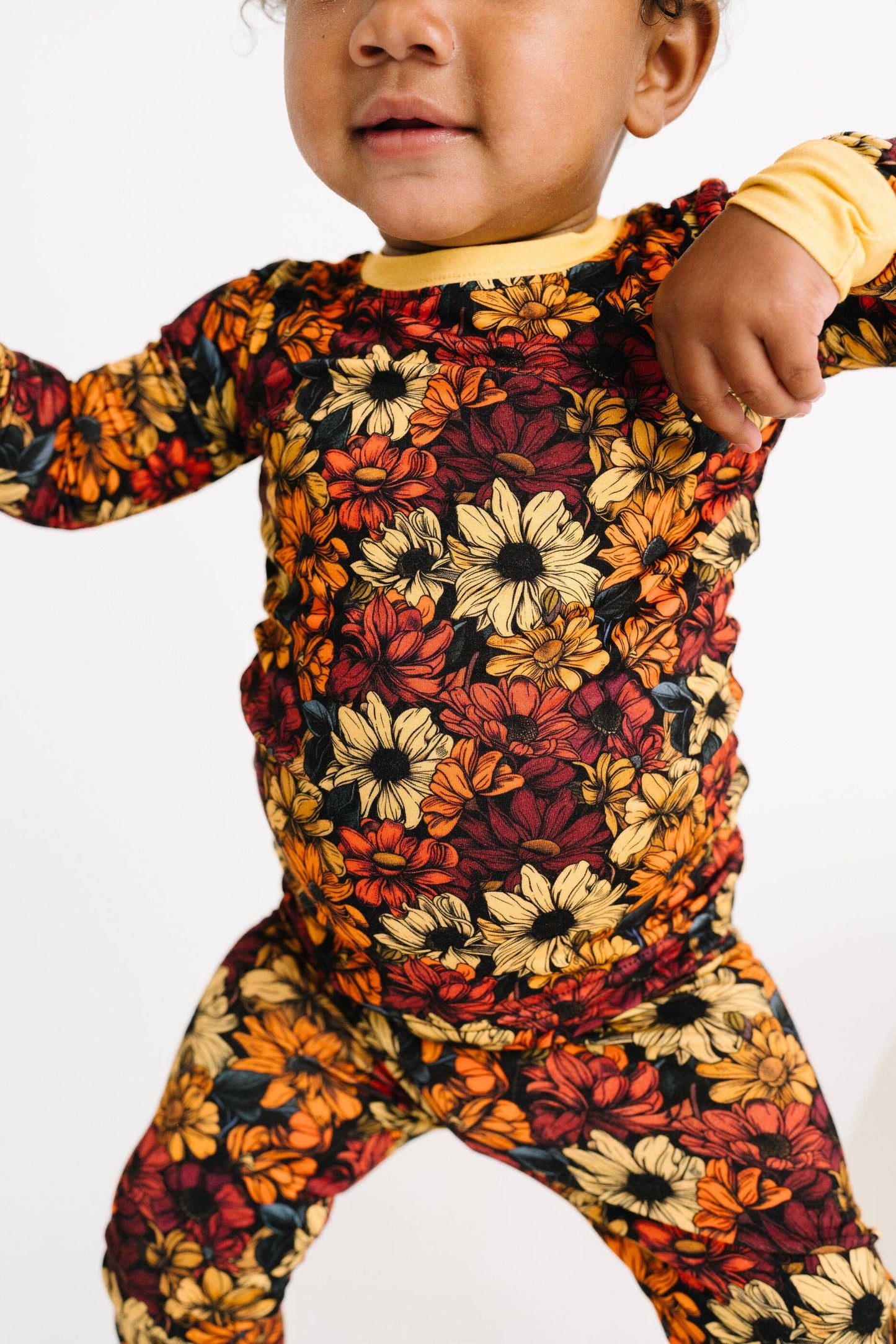 Rustic Floral Bamboo Set