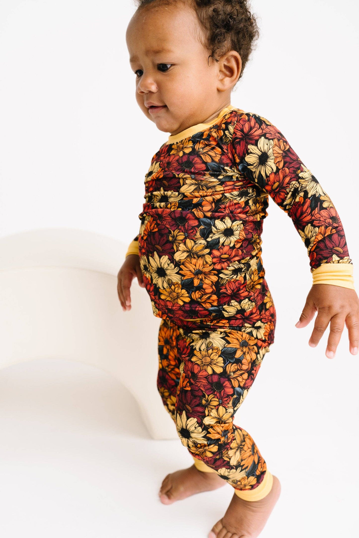 Rustic Floral Bamboo Set