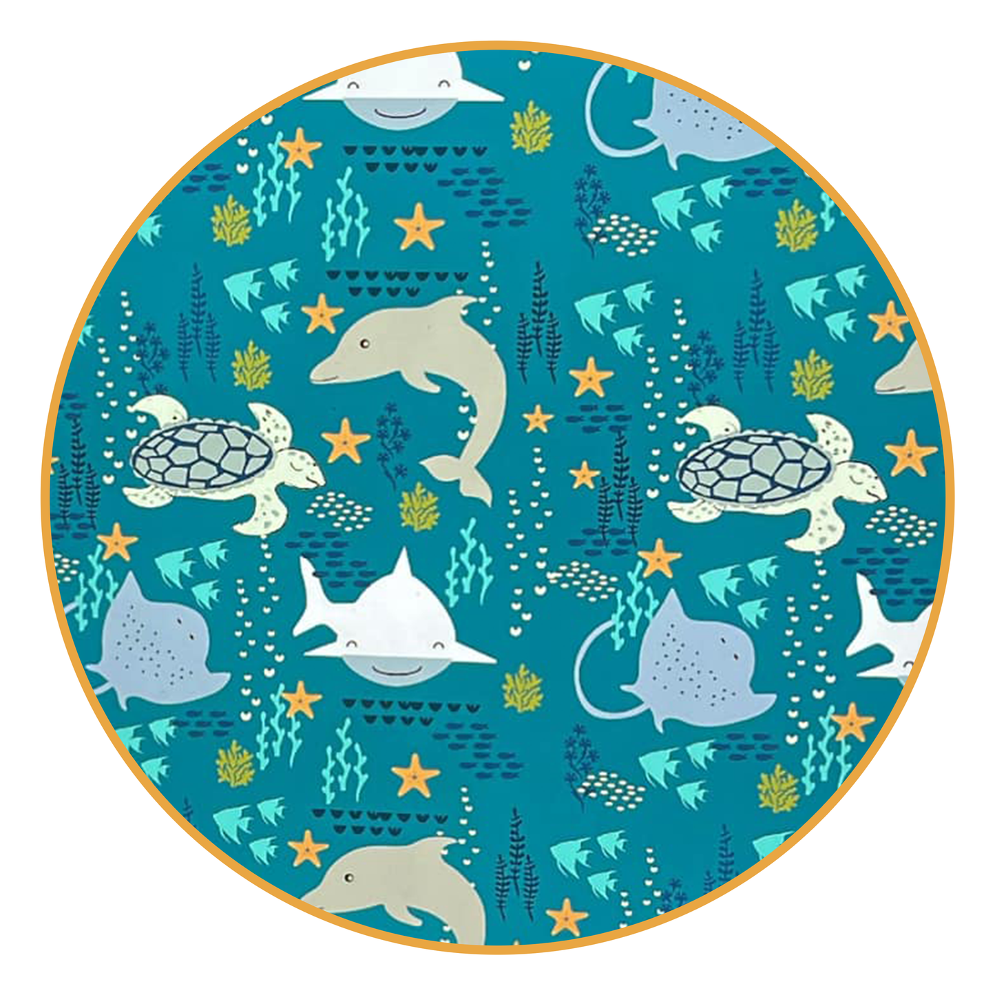 Ocean Friends Turtle Baby Lovey