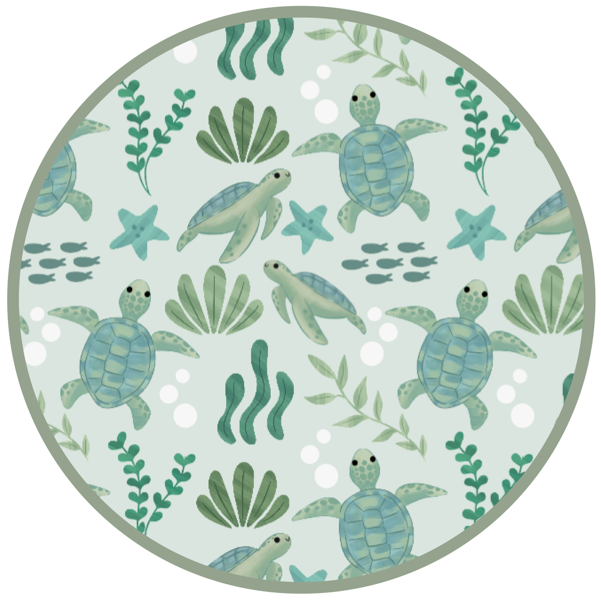 Save the Sea Turtles Short Sleeve Pajama Set