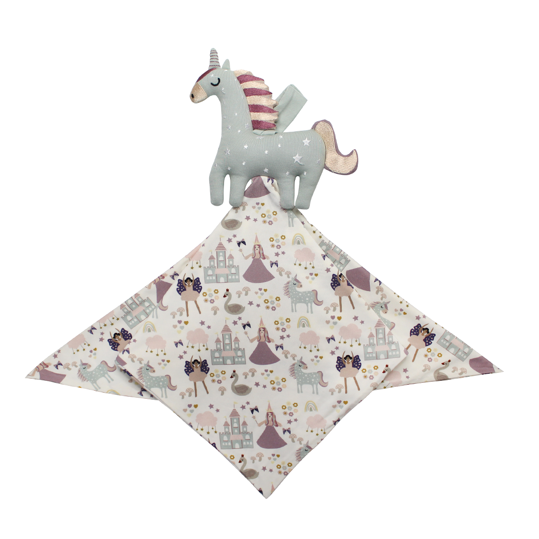 Once Upon a Time Unicorn Bamboo Baby Lovey